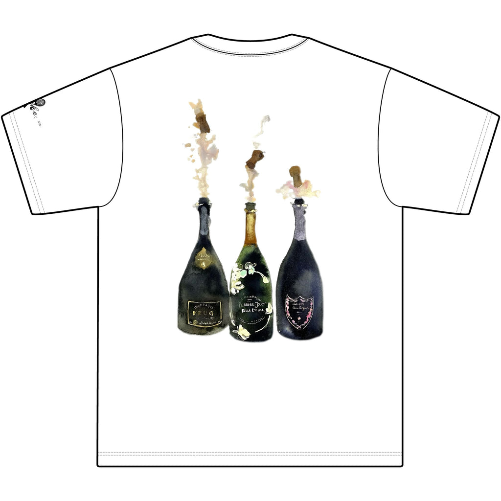 Champagne T-Shirt by Nikko.